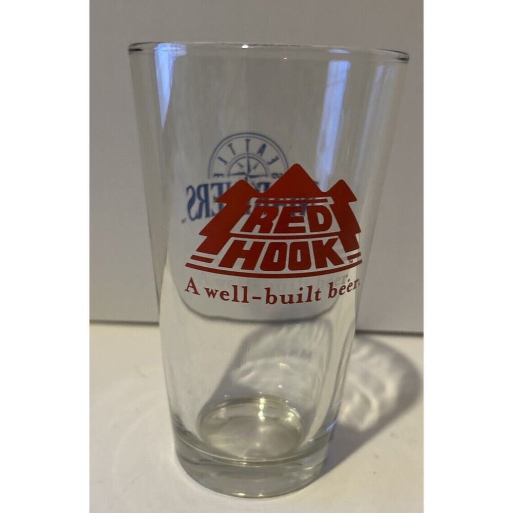 Red Hook And‎ Seattle Mariners Brewery Glasses 6” Beer Glass